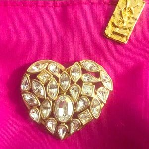 Authentic YSL brooch